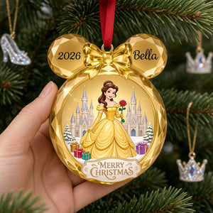 Lovely Fairy Tale Princesses Christmas Ornament - Personalized Gifts For Christmas 05tylu221026