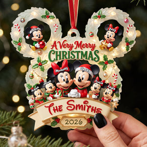 A Very Merry Christmas Ornament - Personalized Gifts For Family 02pata280826