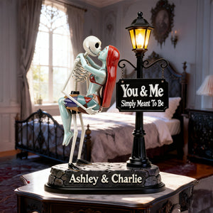 Playful Spooky Couple Acrylic Plaque - Personalized Gift For Couples 01NATN280126
