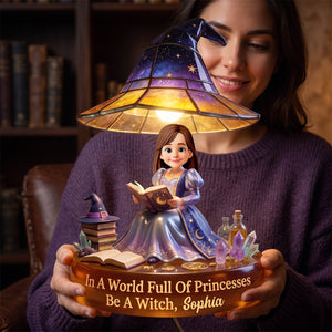 Be A Witch Acrylic Light Box - Personalized Gifts 05totn310726