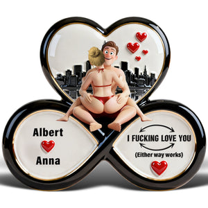 Naughty Couple Acrylic Plaque - Personalized Gifts For Couple 03ohqn160126