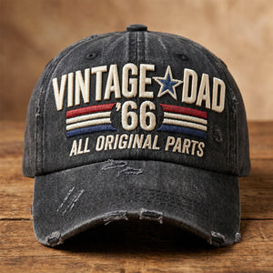 Vintage Dad Birthday Classic Cap - Personalized Gifts For Dads 01nadt300526