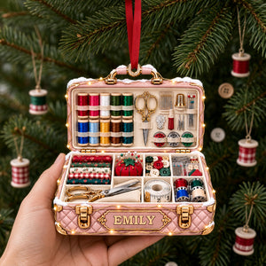 Sewing Christmas Ornament - Personalized Gifts For Sewing Lovers 10ttlu081026