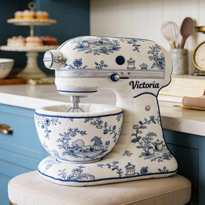 Baking Mixer Toile De Jouy Custom Shape Pillow - Personalized Gifts For Baking Lover 01pgta121225