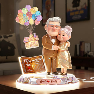 Soulmate Married Couple Light Box - Personalized Gift For Couple 08OHLU111225