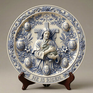 Faith Ceramic Plate Gifts For Christian 04PAQN130126