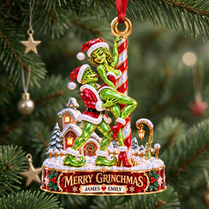 Playful Couple Acrylic Ornament - Personalized Gifts For Couple 04hadh191026