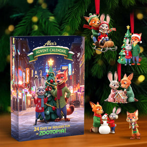 Holiday Fun Advent Calendar Blind Box - Personalized Gift For Christmas 02PGLU111125