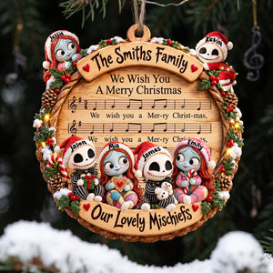 Lovely Mischief Christmas Ornament - Personalized Gifts For Christmas 05pata221026-Homacus