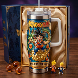 40th Anniversary Manga Series - Personalized Gifts For Cosmic Lovers Tumbler 05tolu190226
