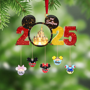 The Family Acrylic Christmas Ornament - Personalized Gifts For Family 05ohta201125