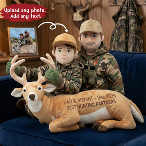 Custom Photo Hunting Trophy Pillow - Personalized Gifts For Hunting Lovers 04QHMG111225