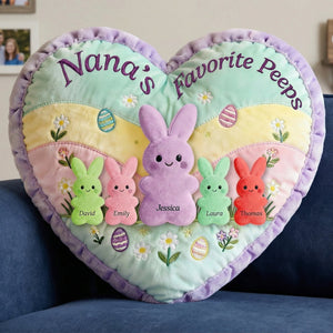 Grandma Peep Easter Custom Shape Pillow - Personalized Gifts For Grandma 05naqn300126