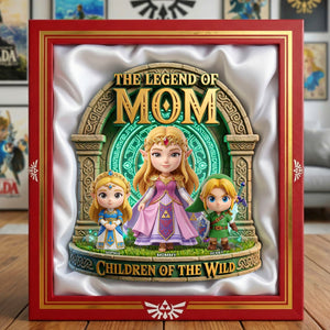 The Legend Of Mom Acrylic Plaque - Personalized Mother's Day Gifts 01NAQN280326