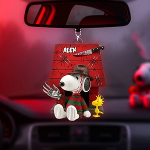 Horror Character Car Ornament - Personalized Gifts For Horror Lovers 02pgta180825