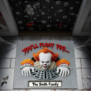 Horror Sewer Halloween Doormat - Personalized Gifts For Movie Fans 02OHLU150825