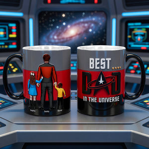 Deep Space Dad Magic Coffee Mug - Personalized Gifts For Dads 01OHQN060526HH