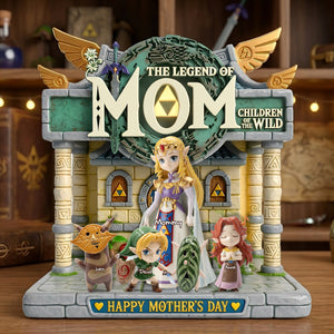 Legendary Adventure Mom Acrylic Plaque - Personalized Gifts For Moms 03ohlu010426