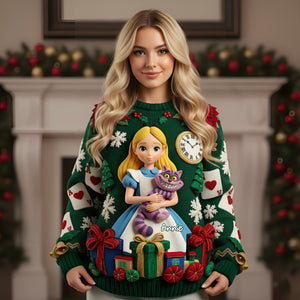 Enchanted Dreams Ugly Sweater - Personalized Gifts For Fantasy Lovers 09PALU011125