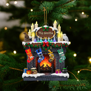 Family Stockings Christmas Ornament - Personalized Gifts For Family 01toqn290825