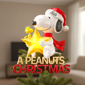 Christmas Tree Topper - Personalized Gifts 04pgmg151125