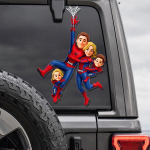 Sticked On Family Fun Car Decal - Personalized Gifts For Family 05qhqn040826