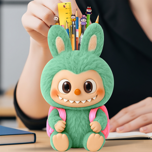 Cute Bunny Wooden Pen Holder Personalized Gifts For Kids 01NALU240725