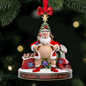 Game On Santa! Christmas Ornament Personalized Gifts For True Fans 03OHLU211025