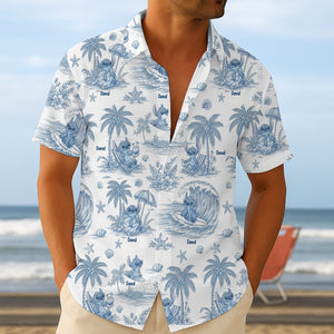 Cartoon Alien Personalized Gifts For Movie Fans Hawaiian Shirt 04hutn170725