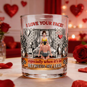 Personalized Funny Valentine Gifts For Him 11oz Round Glass 04ohtn210126