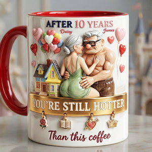 Funny Old Couple Coffee Accent Mug - Personalized Gifts For Couple 02qhta050126