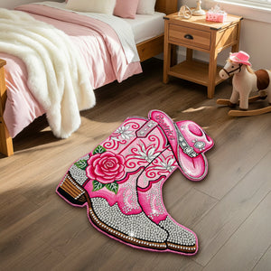 Cowgirl Boots Doormat - Personalized Gifts For Cowgirl 03namg150825