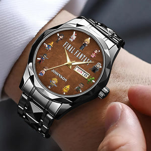 Level Up Men's Watch Personalized Gifts for Gamers 02NADT240725