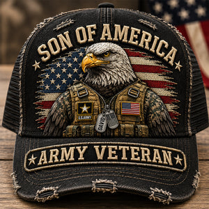 Son Of America Classic Cap - Personalized Gifts For Veteran 02natn280526