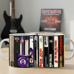 Classic Rock Stack Mug - Personalized Gifts For Gen X & Gen Y 03QHMG011125