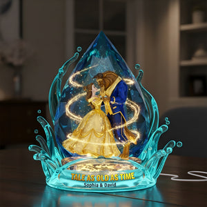 Romantic Couple Acrylic Light Box - Personalized Gifts For Couple 07tolu291125
