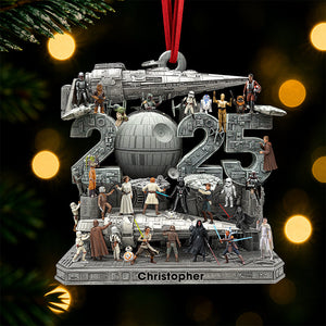 Cosmic Christmas Troop Ornament - Personalized Gifts For Movie Fans 02qhqn130925