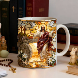 Jesus Christ Resurrection Coffee Mug - Easter Gift For Christian 04QHLU290126