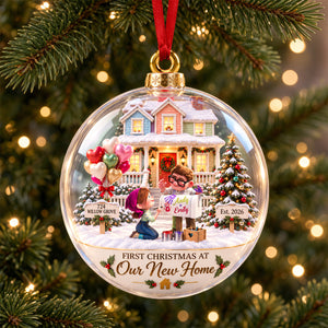 Decor Our New Home Ornament - Personalized Gifts For Newlywed Couple 05qhdh220926
