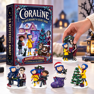 Whimsical Christmas - Behind the Secret Door Gothic Advent Calendar Blind Box - Personalized Christmas Gifts 06tyqn271026