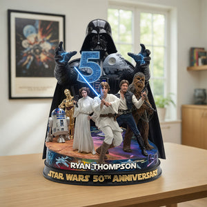Epic Saga Anniversary Acrylic Plaque - Personalized Gifts 01ohdt080626