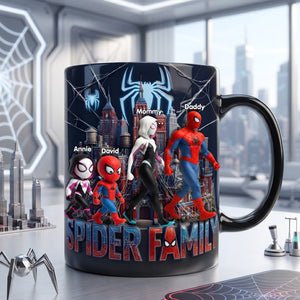 Masked Hero Family Coffee Mug - Personalized Gifts For Family 04ohlu050826