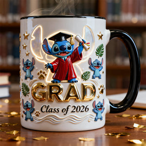 Cute Chaos Graduate Magic Mug - Personalized Gifts For Graduates 01TGTA230426