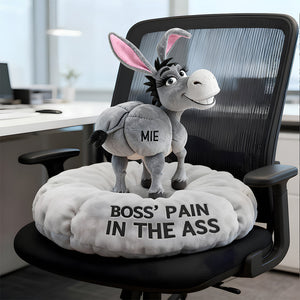 Fun Donkey Office Worker Pillow, Personalized Gifts For Coworker 03qhdt151125