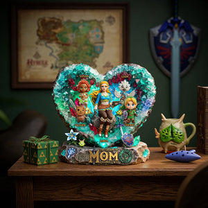 Mom with Little Legends Acrylic Plaque - Personalized Gifts For Mom 01HUDT180426