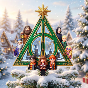 Fantasy School Tree Topper - Personalized Christmas Gifts 04NAQN060826