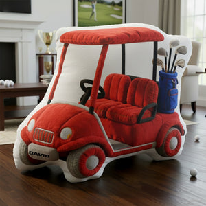 Golf Cart Adventures Pillow - Personalized Gift For Golfers 05OHLU091225