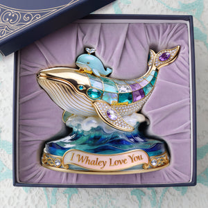 Whale Mom Acrylic Plaque - Personalized Gifts For Mother's Day 01pgta050326