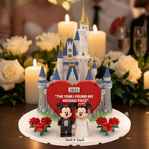 Missing Piece Acrylic Plaque Personalized Gifts For Couple 01KIDT171025