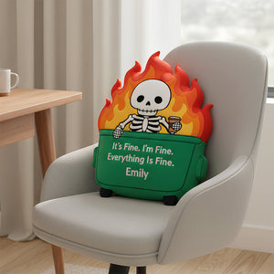 Workplace Fire Pillow Personalized Gifts For Coworker 07HUDT151125